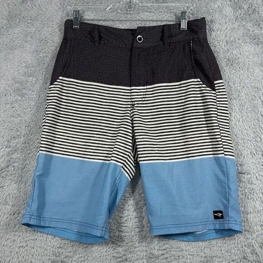 Doo Australia‎ Shorts Mens 30 x 10" Inseam Gray  blue Outdoor Beach Surfing